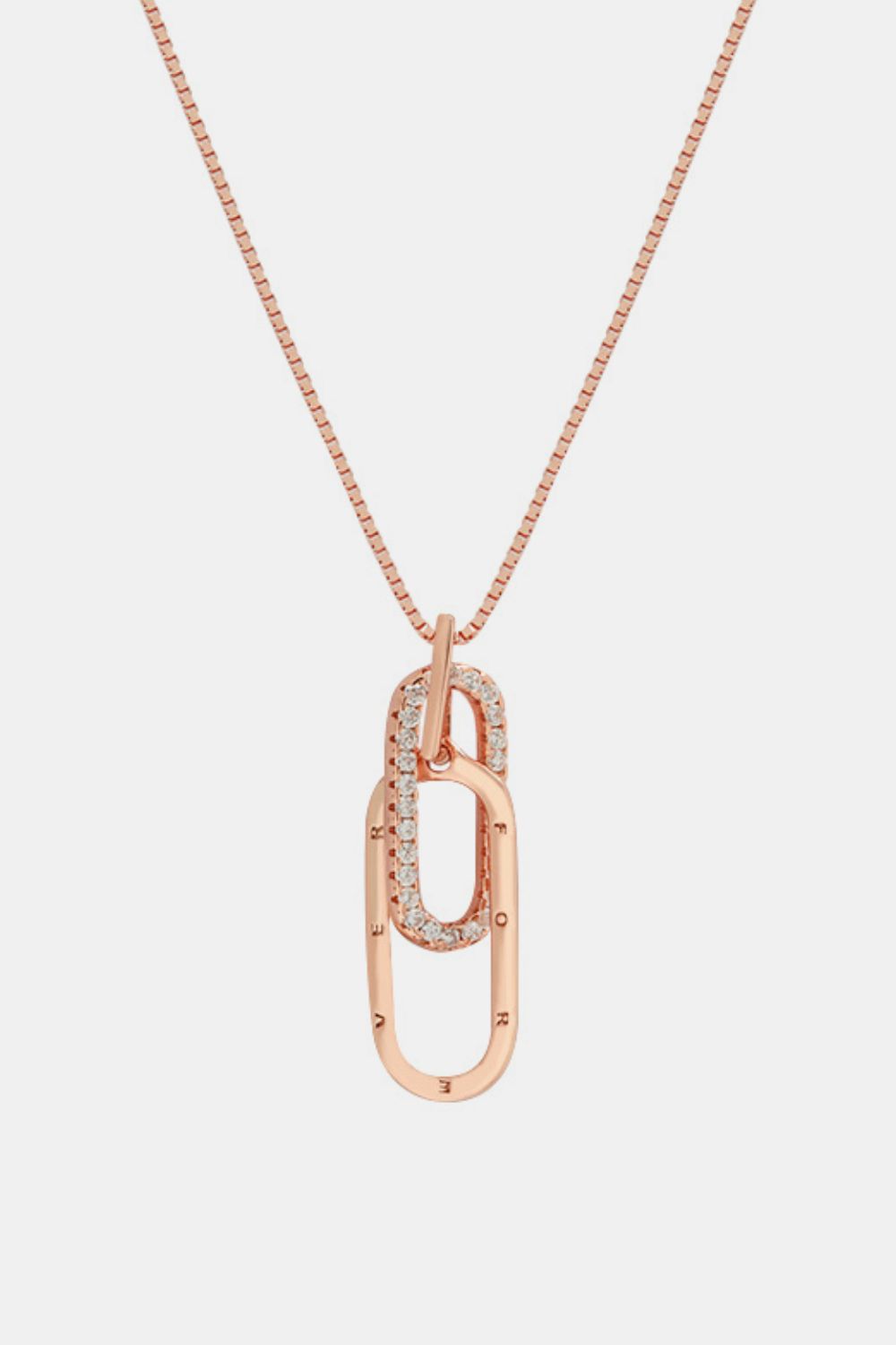 925 Sterling Silver Inland Zircon Necklace - Harmony Haven - Essentials
