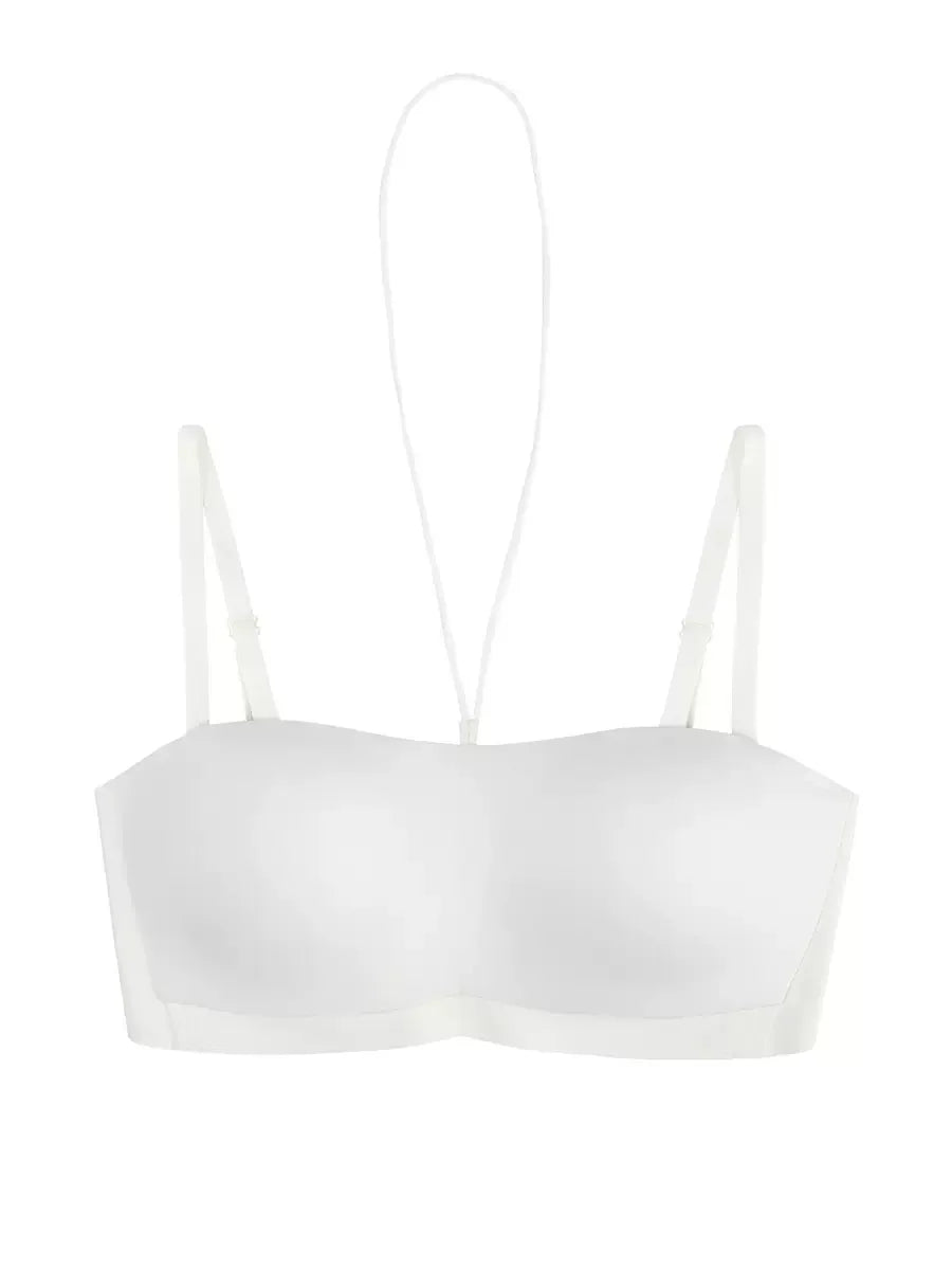 Women's Invisible Strapless Bra – Anti-Slip Seamless Push-Up Bandeau Bra - Harmony Haven - Essentials