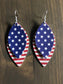PU Leather Leaf Dangle Earrings - Harmony Haven - Essentials