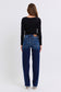 Judy Blue Full Size Raw Hem Straight Leg Jeans - Harmony Haven - Essentials
