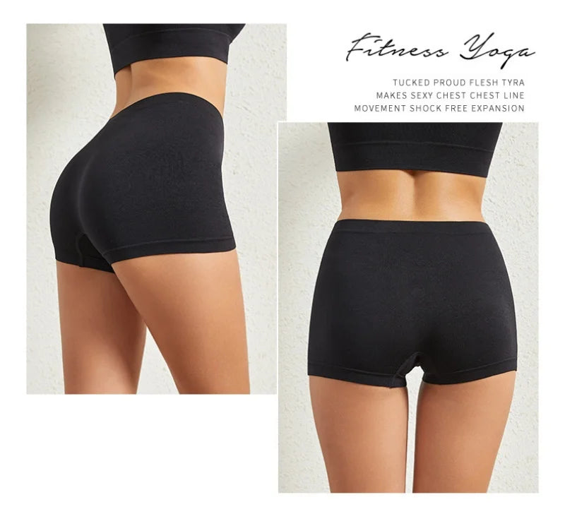 Women's Seamless Boyshort Panties – Anti-Chafing Smooth Safety Shorts - Harmony Haven - Essentials