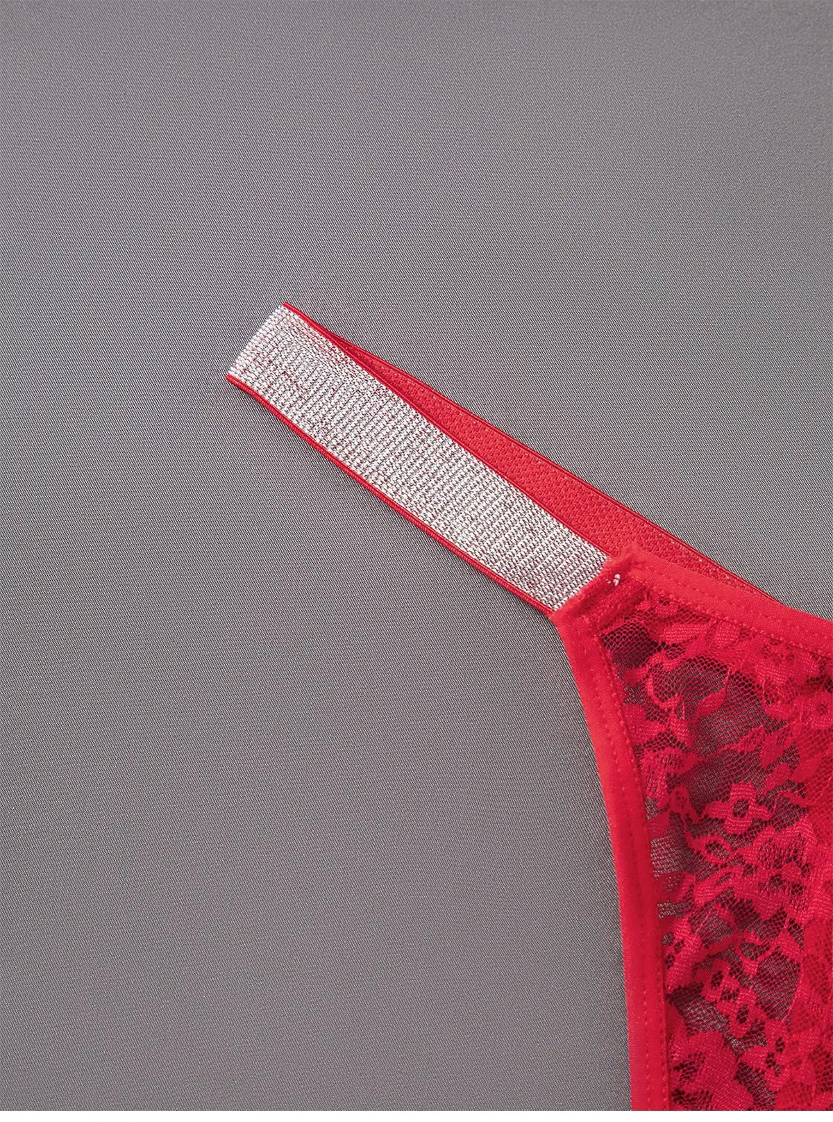 3PCS Women’s Lace G String Panties – Rhinestone Strap Sheer Floral Thongs - Harmony Haven - Essentials