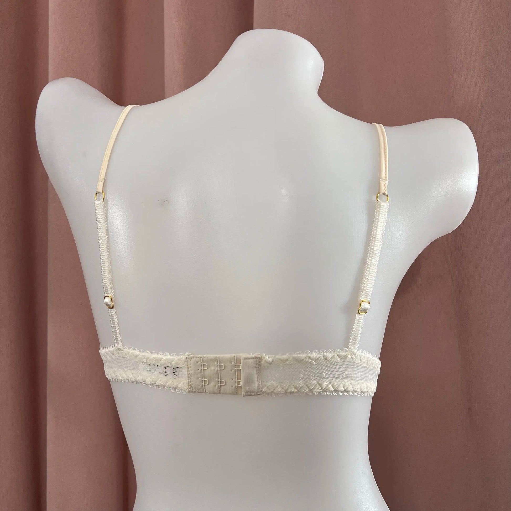 Women's French Lace Bralette – Sheer Floral Wireless Triangle Bra - Harmony Haven - Essentials