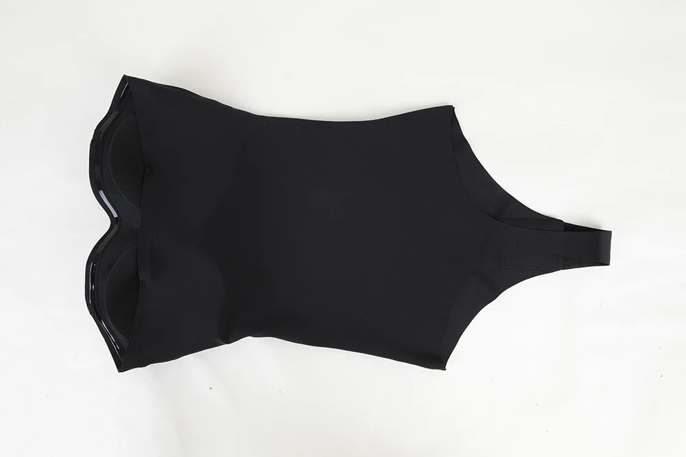 Plus Size Strapless Thong Bodysuit – Seamless Firm Tummy Control Shapewear - Harmony Haven - Essentials