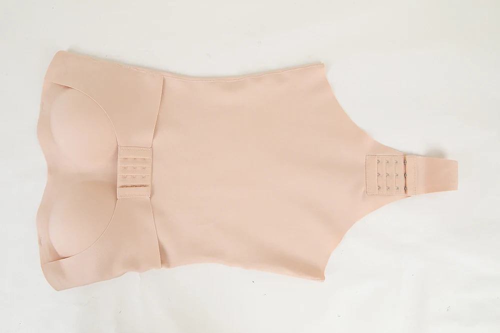 Plus Size Strapless Thong Bodysuit – Seamless Firm Tummy Control Shapewear - Harmony Haven - Essentials