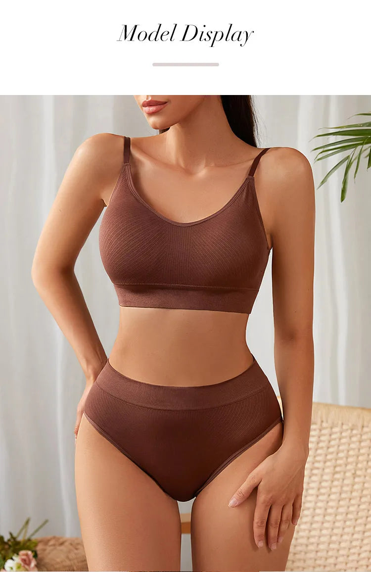 Women’s Seamless Panties Set – Soft Stretch Comfortable Everyday Underwear - Harmony Haven - Essentials