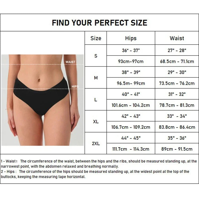 Women's Cute Printed Cotton Briefs – Low-Rise Breathable Hipster Panties - Harmony Haven - Essentials