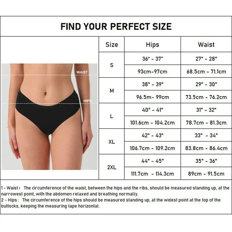 Women's Cute Printed Cotton Briefs – Low-Rise Breathable Hipster Panties - Harmony Haven - Essentials