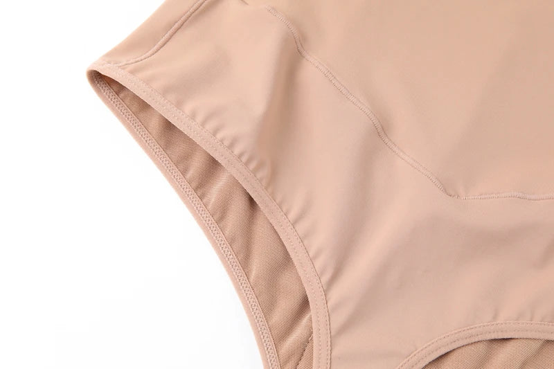 Women's Backless Tummy Control Shapewear Bodysuit – Medium Compression Hourglass Shaper - Harmony Haven - Essentials
