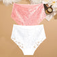 2-Piece Plus Size Lace Panties Set – Luxury Embroidery High-Rise Briefs - Harmony Haven - Essentials