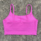 Women's Backless Sports Bra – High-Impact Yoga Workout Crop Tank Top - Harmony Haven - Essentials