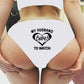 Women's Cute Printed Cotton Briefs – Low-Rise Breathable Hipster Panties - Harmony Haven - Essentials