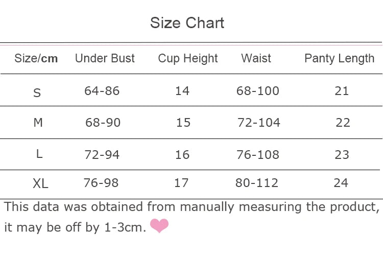 Women’s Floral Lingerie Set – Sexy Bra and Panties Matching Underwear - Harmony Haven - Essentials