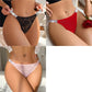 3PCS Women’s Lace G String Panties – Rhinestone Strap Sheer Floral Thongs - Harmony Haven - Essentials