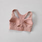 High-Impact Front-Zipper Sports Bra | Shockproof Wireless Gym & Yoga Vest - Harmony Haven - Essentials