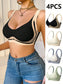 Women’s Wireless Lace Bralette – Sexy Push Up Everyday Comfort Bra - Harmony Haven - Essentials