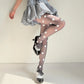 Women's Classic Polka Dot Sheer Tights – Elegant Transparent Pantyhose - Harmony Haven - Essentials