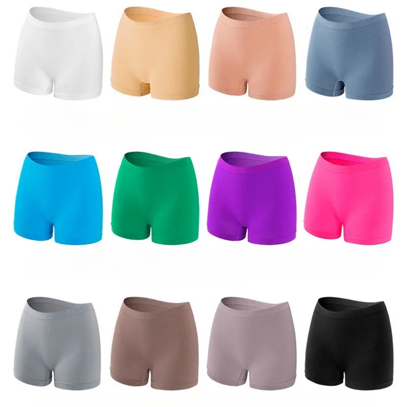 Women's Seamless Boyshort Panties – Anti-Chafing Smooth Safety Shorts - Harmony Haven - Essentials