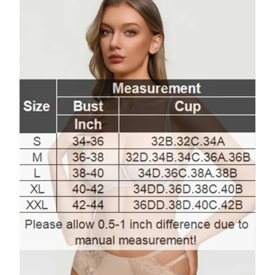 Women's Lace Balconette Bra – Sexy Underwire Push-Up Lingerie - Harmony Haven - Essentials