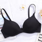 Women's Seamless Wireless Gather Bralette – Ultra-Comfort 3/4 Cup Padded Bra - Harmony Haven - Essentials