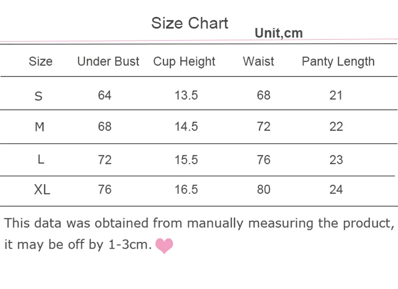 Women’s Black Lace Lingerie Set – Valentine Push Up Bra & Panty Set - Harmony Haven - Essentials