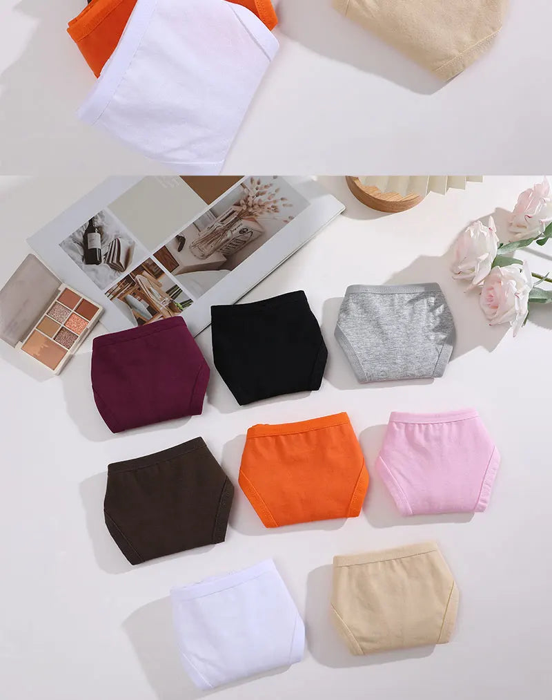 8 PCS Women’s Cotton Thong Panties – Sexy Breathable Low Rise G String Set - Harmony Haven - Essentials