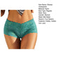 Women's Sheer Floral Lace Briefs – Breathable Mid-Rise Hollow-Out Underwear - Harmony Haven - Essentials