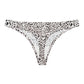 Women’s Leopard Print Seamless Thong – Low Waist Ice Silk G String Panties - Harmony Haven - Essentials