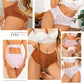 2-Piece Plus Size Lace Panties Set – Luxury Embroidery High-Rise Briefs - Harmony Haven - Essentials