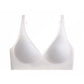 Women's Seamless Leopard Print Bra – Wireless 3/4 Cup Push-Up Bralette - Harmony Haven - Essentials