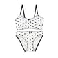 Women's Ultra-Thin Sheer Lace Bra & Panty Set – Wire-Free Unlined Lingerie - Harmony Haven - Essentials