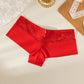 Women's Floral Lace Boyshort Briefs – 3-Piece Breathable Soft Lingerie Set - Harmony Haven - Essentials