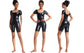 Women's Premium Faux Leather Full-Body Bodysuit – Sleek U-Neck Sleeveless Jumpsuit - Harmony Haven - Essentials
