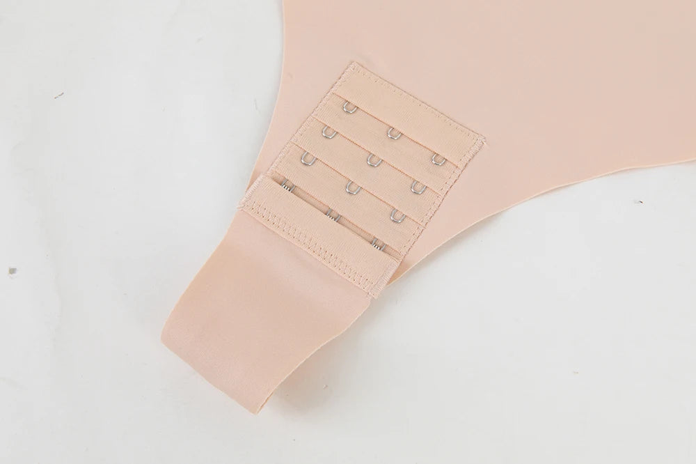 Plus Size Strapless Thong Bodysuit – Seamless Firm Tummy Control Shapewear - Harmony Haven - Essentials