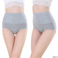 Women's Embroidered High-Waisted Cotton Briefs – Breathable Full-Coverage Everyday Underwear - Harmony Haven - Essentials