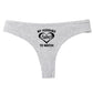 Women's Premium Cotton Everyday Thong – Breathable Low-Rise G-String - Harmony Haven - Essentials