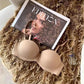 Women's Seamless Push-Up Bralette – Wireless Half-Cup Convertible Bra - Harmony Haven - Essentials