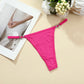 Women’s Heart Decor Thong Panties – Sexy Low Waist Lace Underwear - Harmony Haven - Essentials