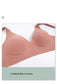 Women's Seamless Leopard Print Bra – Wireless 3/4 Cup Push-Up Bralette - Harmony Haven - Essentials