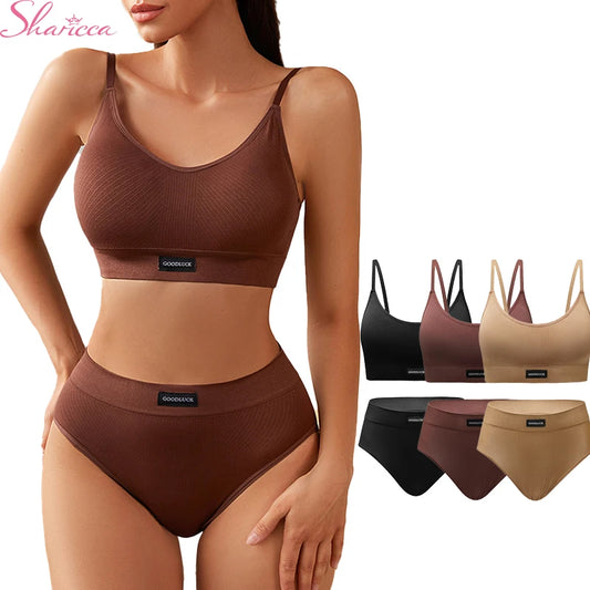 Women’s Seamless Panties Set – Soft Stretch Comfortable Everyday Underwear - Harmony Haven - Essentials