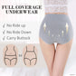 Women's Embroidered High-Waisted Cotton Briefs – Breathable Full-Coverage Everyday Underwear - Harmony Haven - Essentials