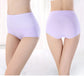 Women's Embroidered High-Waisted Cotton Briefs – Breathable Full-Coverage Everyday Underwear - Harmony Haven - Essentials
