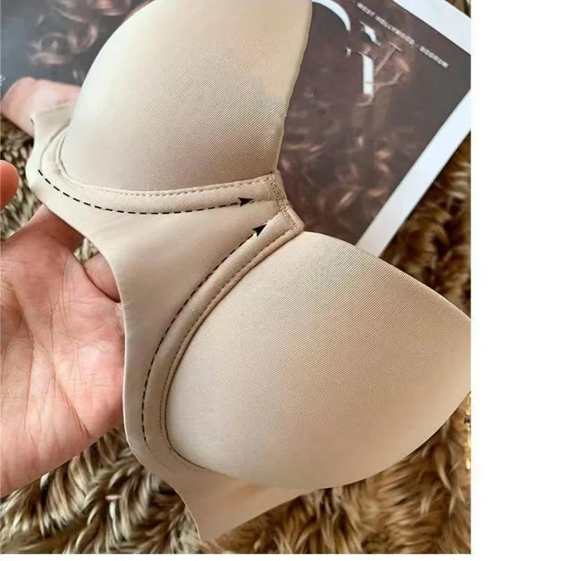 Women's Seamless Wireless Bralette Set – 2-Piece Smooth Comfort Push-Up Bra Pack - Harmony Haven - Essentials