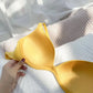 Women's Seamless Wireless Gather Bralette – Ultra-Comfort 3/4 Cup Padded Bra - Harmony Haven - Essentials