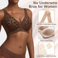 Women's Seamless Wireless Push-Up Bra – Full-Coverage Gather Support Bralette - Harmony Haven - Essentials