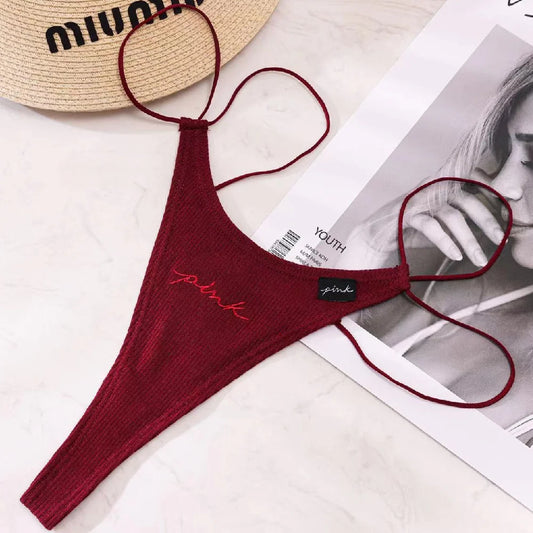 Women's Seamless Sports Thong – Breathable High-Performance Fitness Underwear - Harmony Haven - Essentials