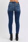 Judy Blue Full Size Run Mid-Rise Waist Skinny Jeans with Thermal Lining - Harmony Haven - Essentials